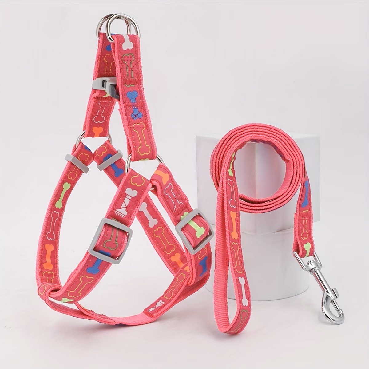 D Ring Strap - Pettorina Regolabile per Cani con Fibbia