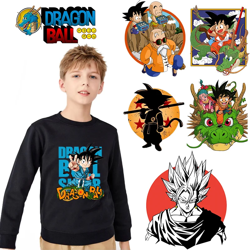 Thermoplastic Pellet - Adesivi per Vestiti Dragon Ball, Toppe