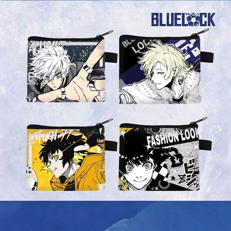 Cosplay Prop Blueprints - Portamonete con Stampa Anime Blue Lock