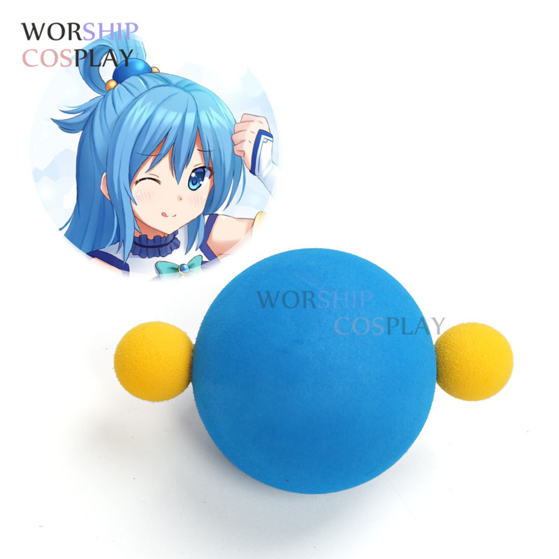Cosplay Prop Foam - Aqua Cosplay parrucche schiuma blu giallo