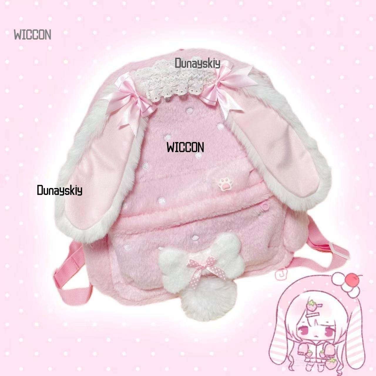 Jirai Kei Lolita Orecchio di C - Cosplay Prop Bag recensione e prezzo