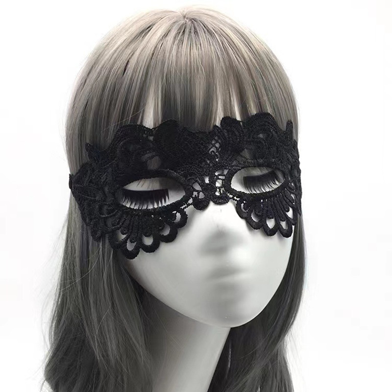 Black Sexy Women Hollow Lace M - Cosplay Prop Kit recensione e prezzo