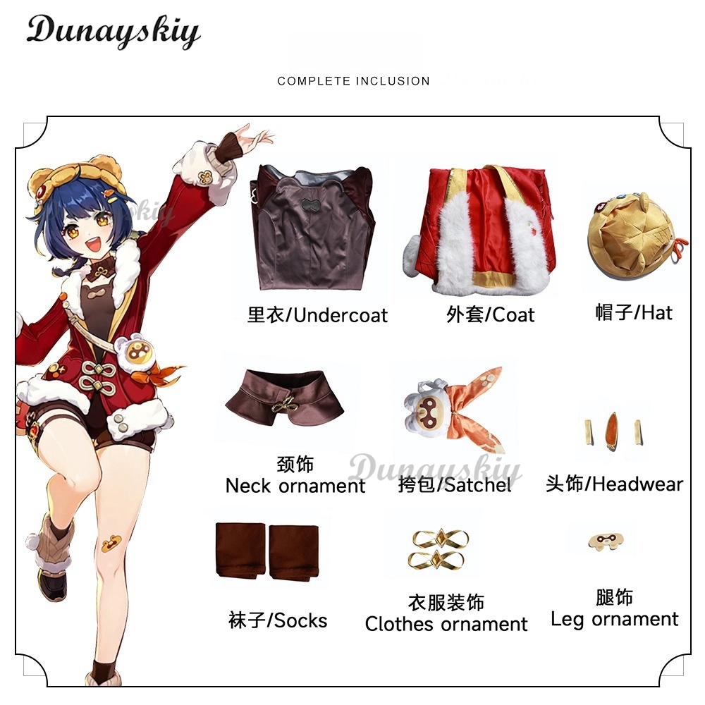 Genshin Impact Xiangling Costu - Cosplay Prop Bag recensione e prezzo