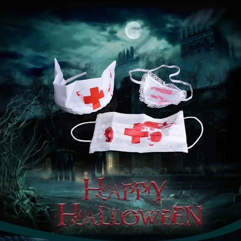 3 pz/set Halloween Bloody Nurs - Cosplay Prop Kit recensione e prezzo